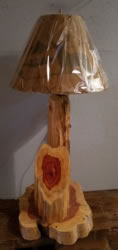 Red Cedar Lamp